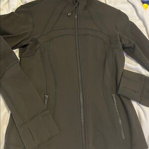 LULULEMON DEFINE JACKET SZ 8 DARK GREEN